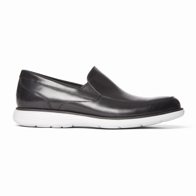 Rockport Garett Venetian Freizeitschuhe Herren Schwarz HZT-106925